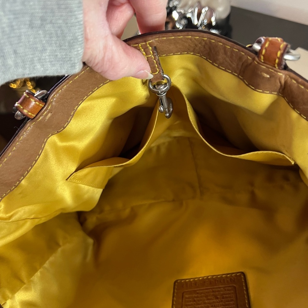 Coach Chelsea Pebbled Leather Tote - Picture 10 of 13